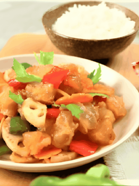 Gân bò xào chua ngọt đậm đà - Vị giòn sần sật, càng ăn càng cuốn