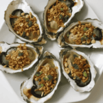 Hàu sữa nướng mỡ hành – Thơm béo, giòn bùi chuẩn vị biển cả