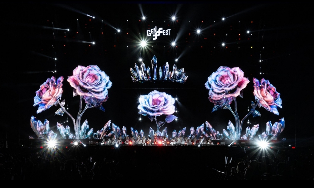 Sân khấu GENfest hoành tráng