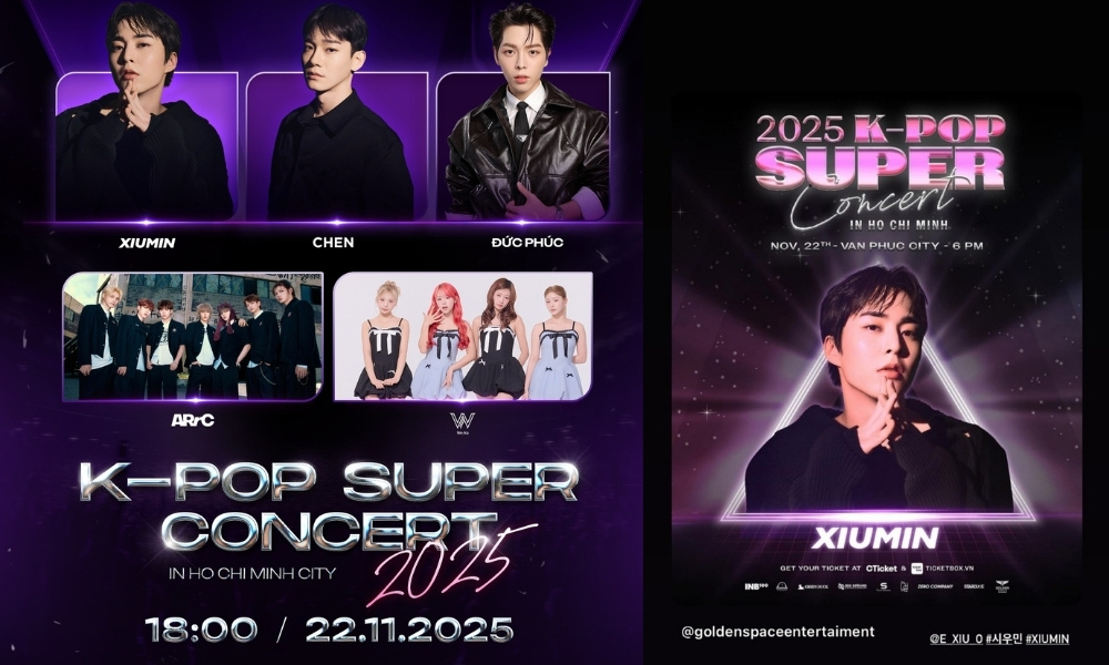 K-POP Super Concert 2025 tại Vạn Phúc City với sân khấu chuẩn quốc tế