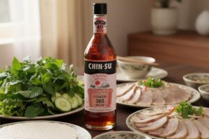 Nước mắm Chinsu ngon hảo hạng 365 với Độ đạm 40 tự nhiên