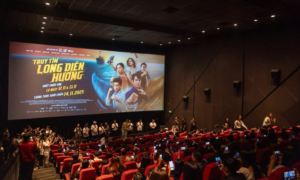 Bộ phim Truy tìm Long Diên Hương công chiếu tại rạp
