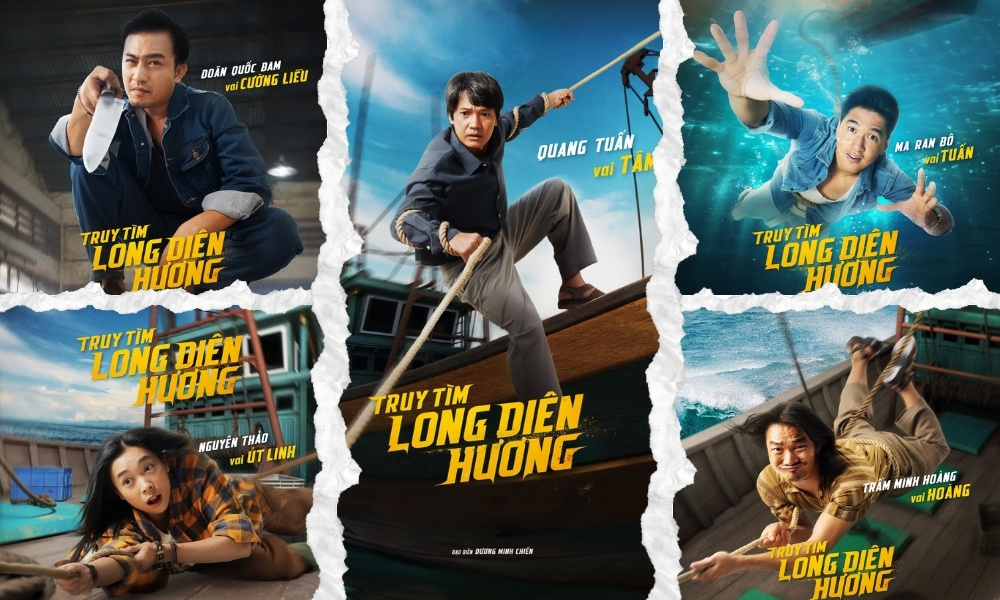 Tạo hình các nhân vật trong phim Truy tìm Long Diên Hương