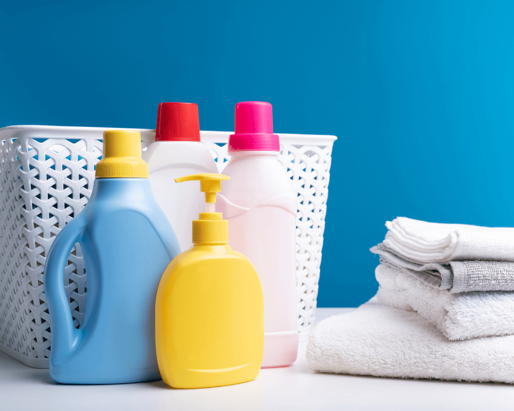 Sử dụng nước giặt xả lành tính dịu nhẹ giúp con em mình không bị dị ứng, mẫn cảm