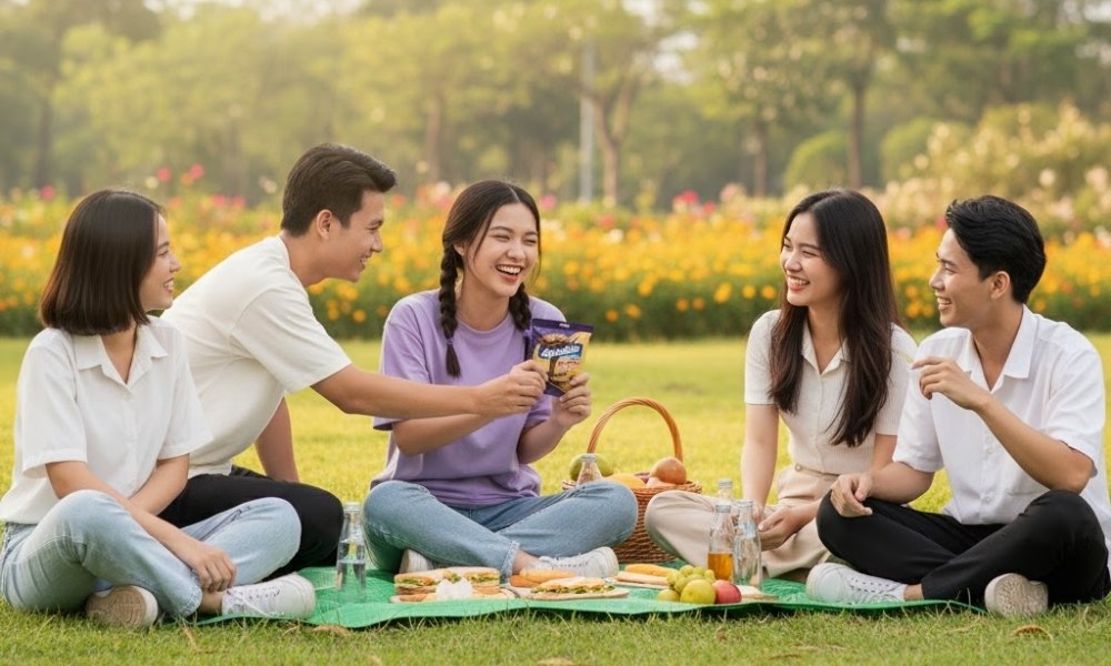 kẹo mềm Alpenliebe caramen nhân socola mang đến nhiều tầng hương vị