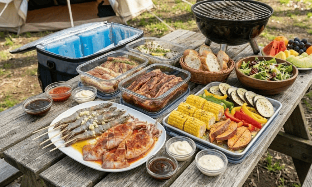 Gợi ý thực đơn camping được ưa chuộng