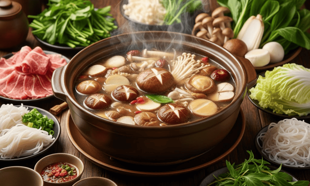 Lẩu nấm rau củ – thực đơn lẩu mùa lạnh thanh đạm và giàu dinh dưỡng