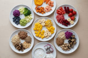 Top 7 thực đơn ăn dặm theo màu sắc giúp bé phát triển toàn diện