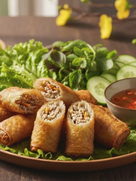 Cách làm chả giò miền Nam giòn rụm