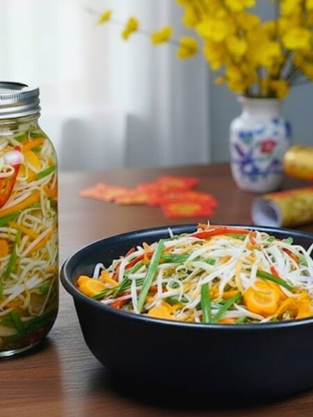 Cách làm dưa giá miền Nam giòn ngon