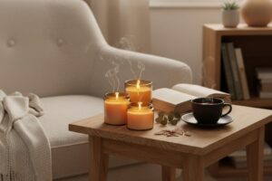 Làm nến thơm từ nguyên liệu tự nhiên