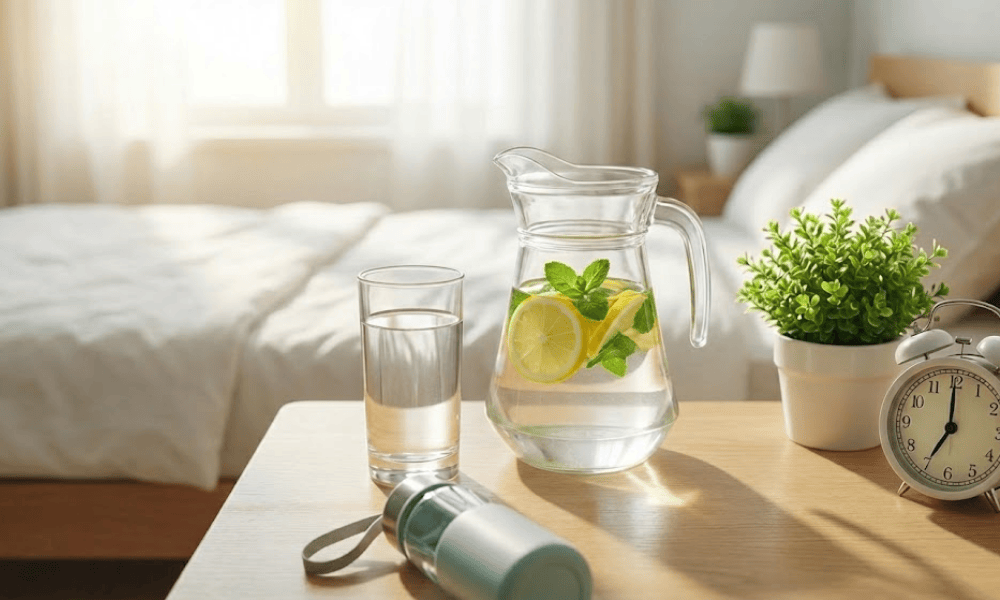 Uống đủ nước mỗi ngày