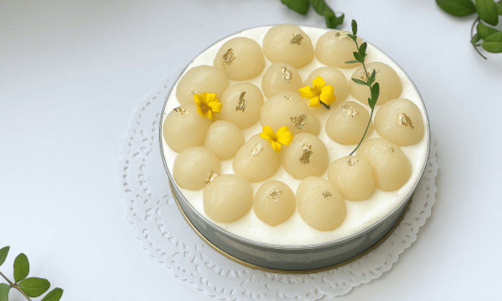 Sự kết hợp vị trà ô long đậm hương, nhãn tươi ngọt và hoa lài thơm nhẹ