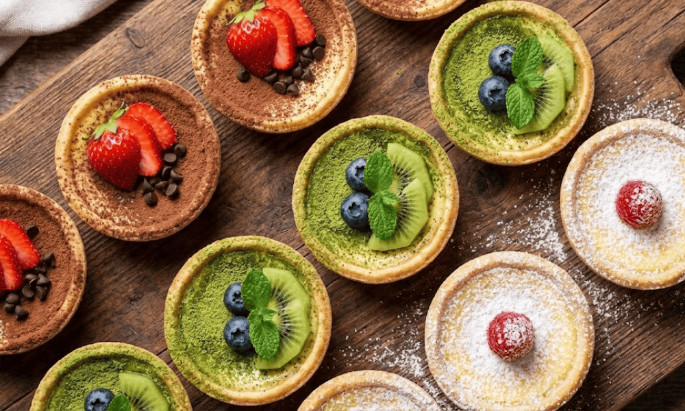 Các cách biến tấu độc đáo cho bánh tart trứng