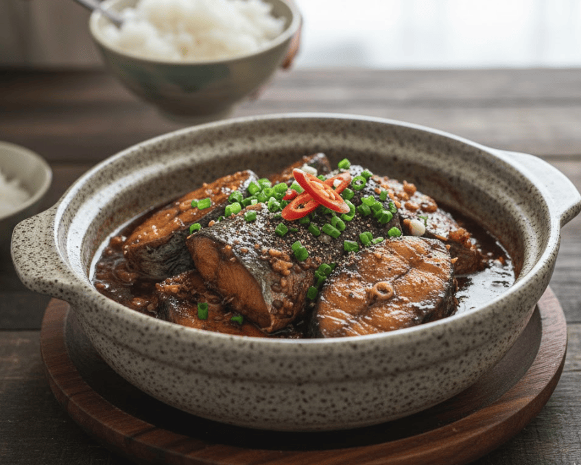 Cá thu kho mặn ngọt