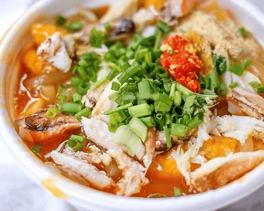 Món bánh canh ghẹ ngọt thanh chuẩn vị 