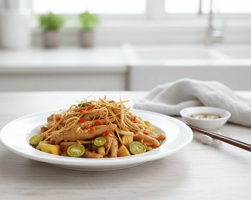 Chân gà sốt Thái