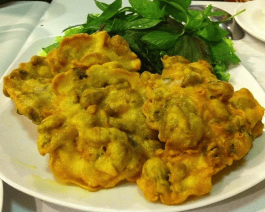 Món hàu sữa chiên bột giòn rụm 