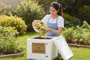 Cách ủ phân hữu cơ tại nhà