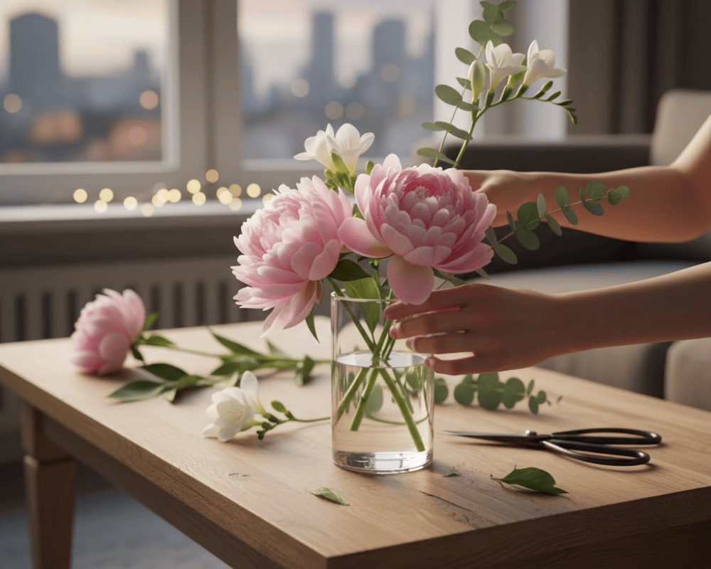 Cắm hoa là một cách chữa lành hiệu quả giúp bạn quên đi nỗi lo âu