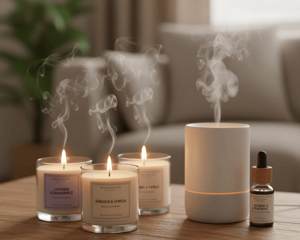 Mùi hương của tinh dầu giúp bạn có thể thoải mái thư giãn và nghỉ ngơi