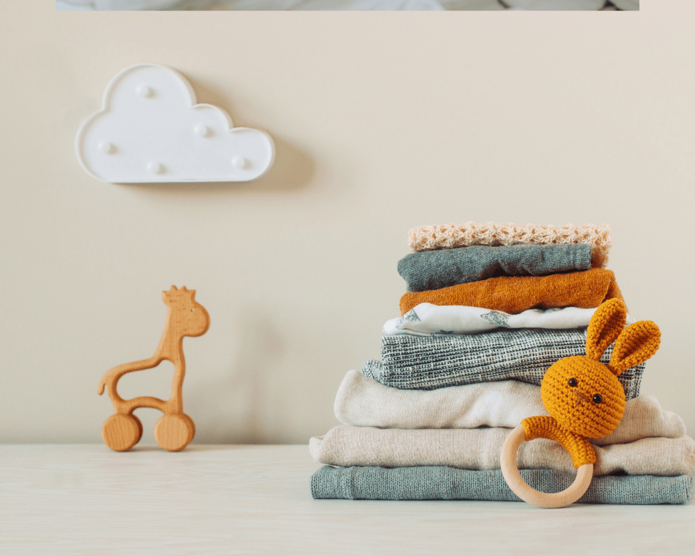 Các vật dụng cho bé cần được phân loại khoa học