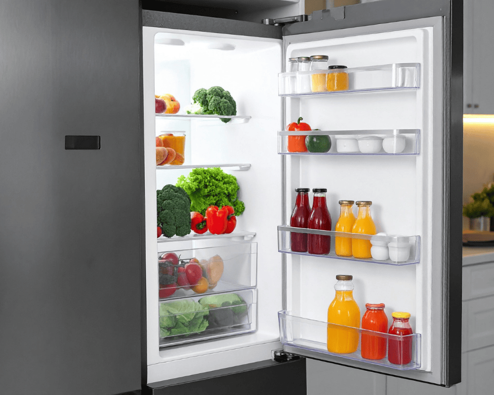 Phân chi thực phẩm để tránh tình trạng bám mùi