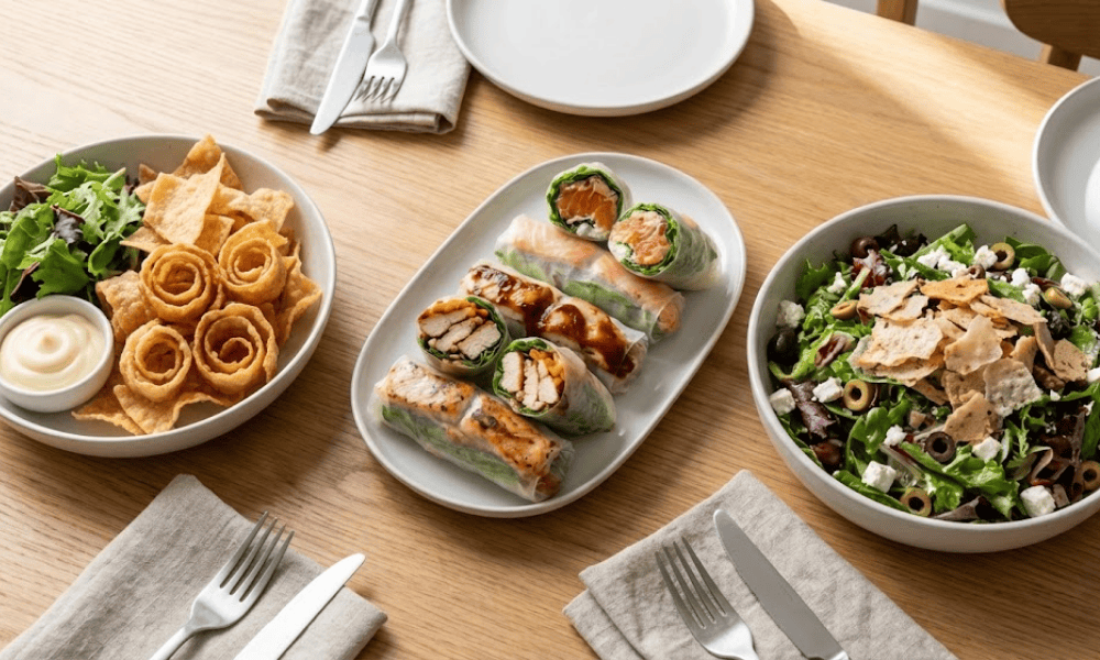 Bánh tráng trong ẩm thực hiện đại