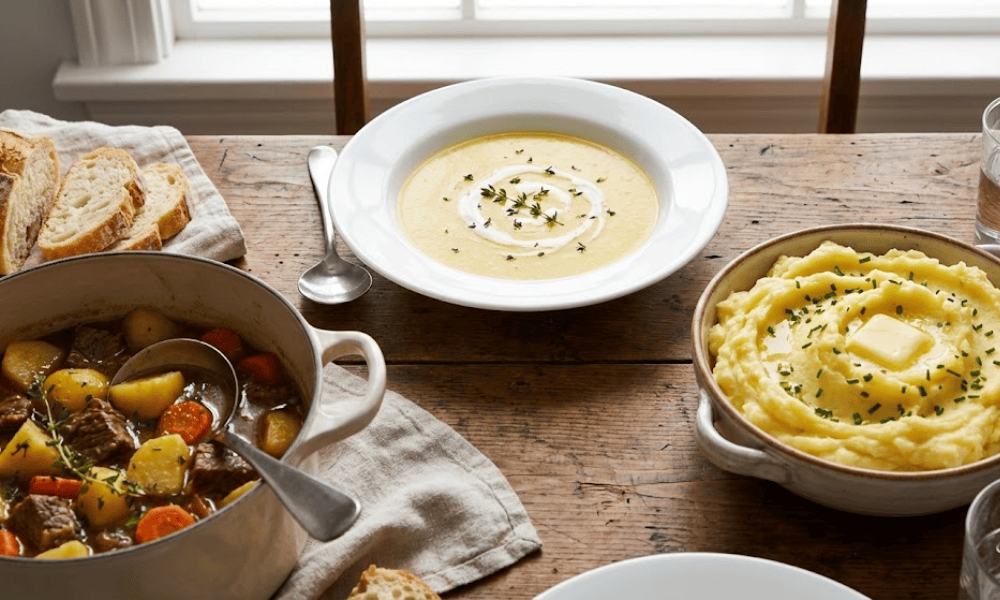 Khoai tây loại nào nấu súp ngon