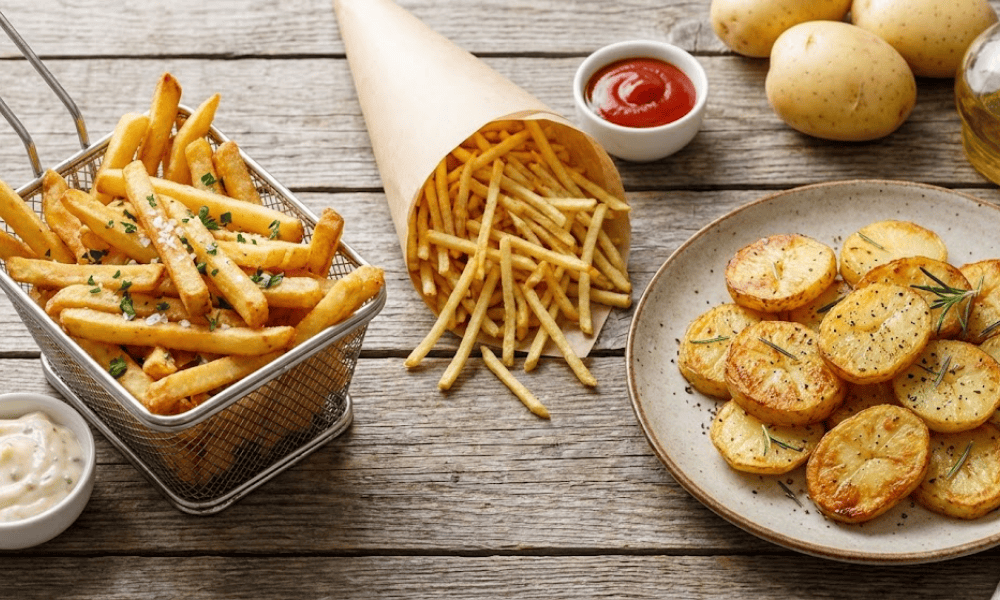 Khoai tây loại nào chiên tốt hơn