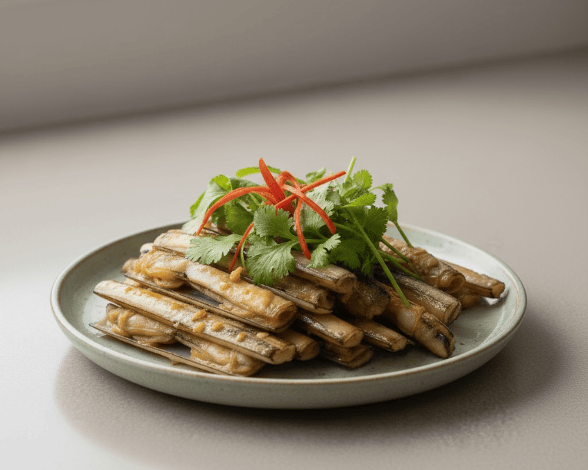 Ốc móng tay cháy tỏi