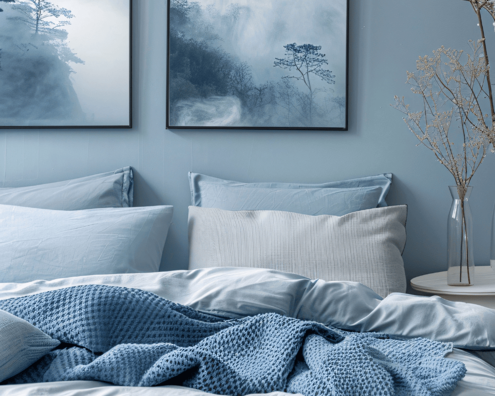 Phòng ngủ thơm sạch sẽ làm giảm strees sau ngày làm việc