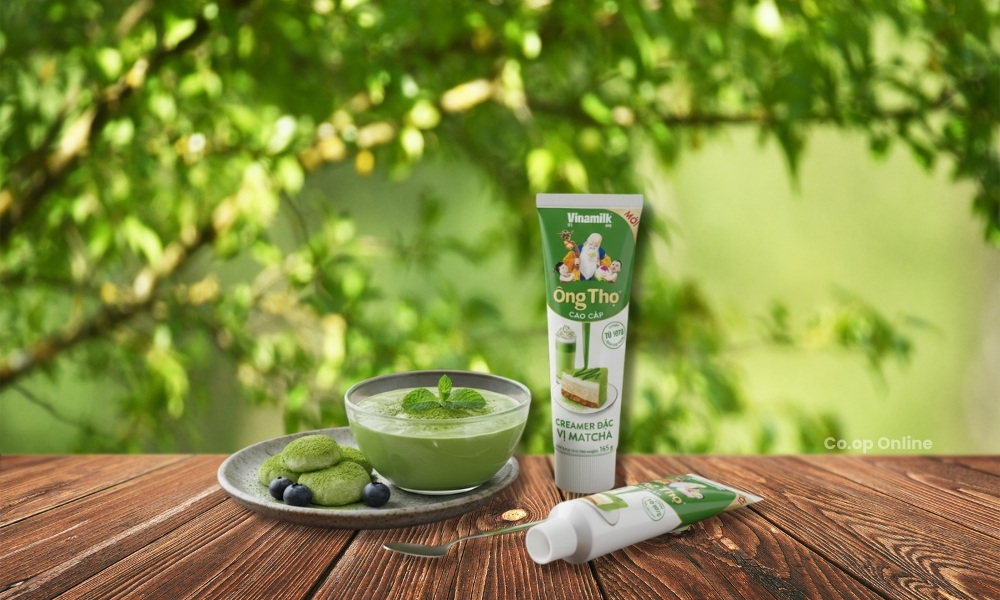 Sữa chua dẻo matcha tốt cho hệ tiêu hóa