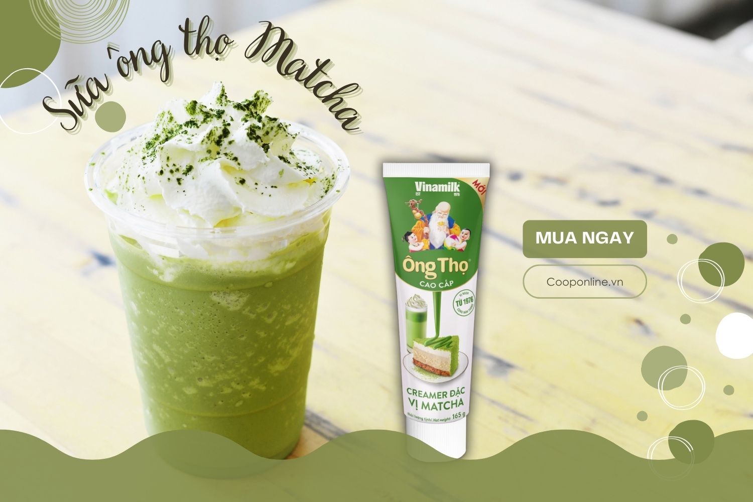 Sữa Ông Thọ Matcha: 5 công thức "bắt trend"