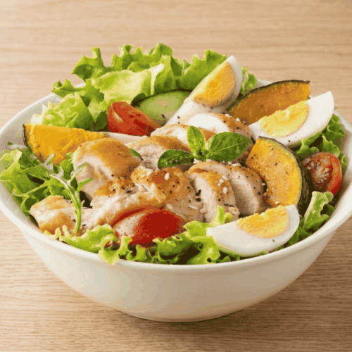 Món salad gà ngũ sắc cung đình