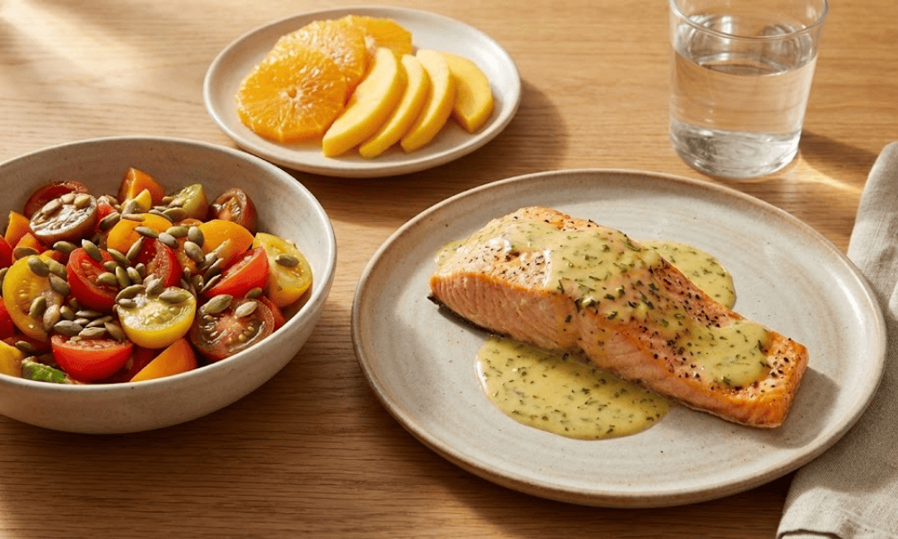 Thực đơn bổ mắt bữa tối đầy dinh dưỡng