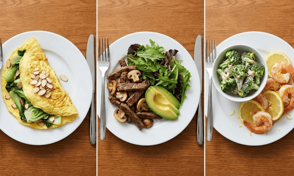 Thực đơn kết hợp protein và vitamin B12