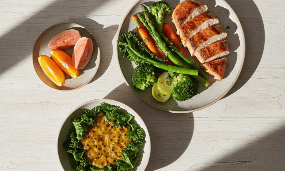 Thực đơn giàu vitamin C