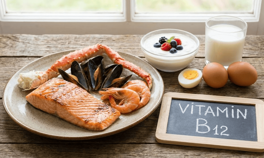 Nhóm thực đơn giàu vitamin B12