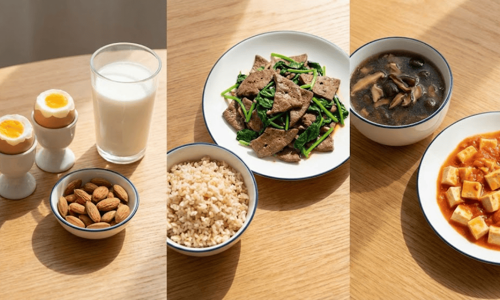 Bữa sáng giàu vitamin B2