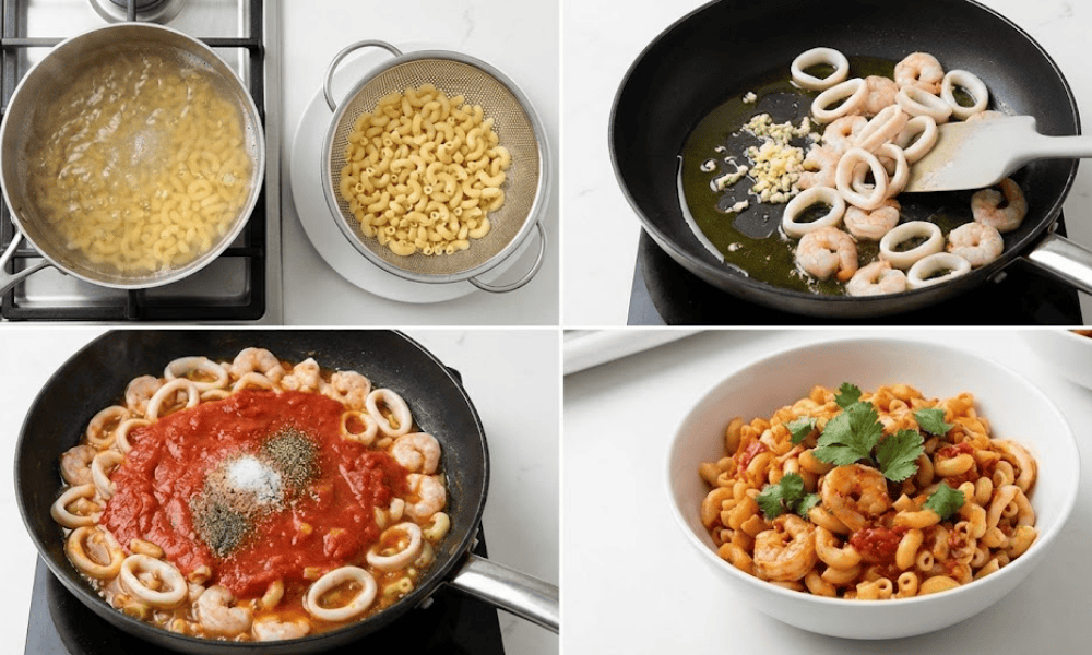 Nui hải sản tươi