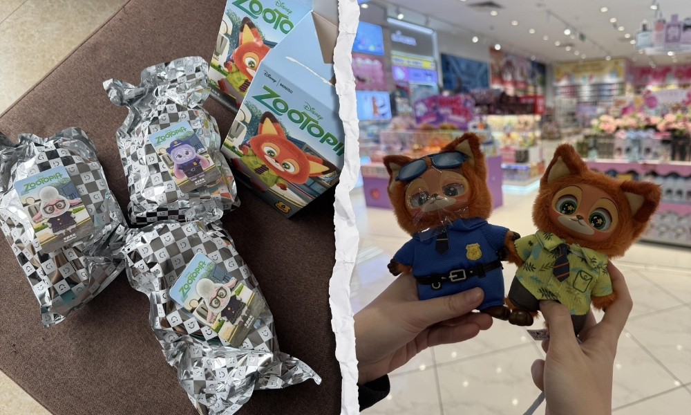 Bộ sưu tập blind box Zootopia và hoạt động trao đổi phiên bản