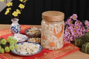 tỷ lệ vàng nước ngâm củ kiệu