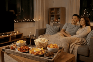 Xem phim ăn gì? Combo đồ ăn vặt xem phim tại gia chuẩn vị