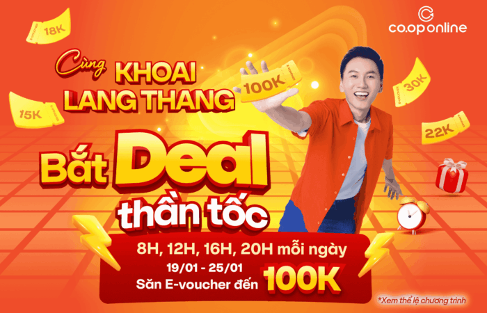 Cùng Khoai Lang Thang - Bắt Deal Thần Tốc