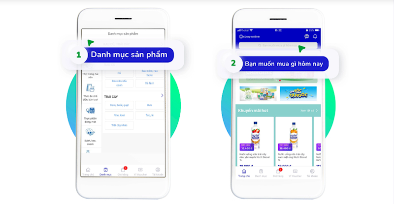 Chọn danh mục sản phẩm hoặc tìm sảm phẩm
