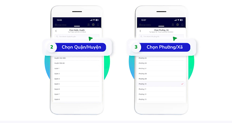 Chọn phường của bạn