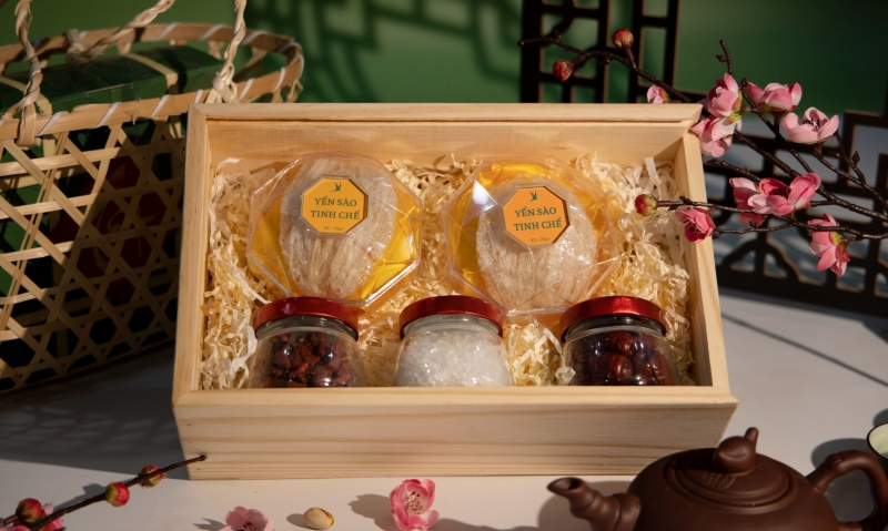Chưa biết quà tết nên tặng gì có thể chọn yến sào 