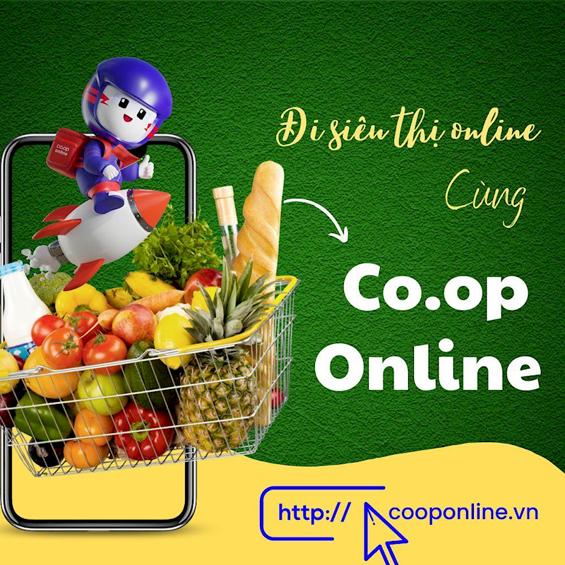 Co.op Online là nền tảng thương mại điện tử giúp khách hàng mua sắm an tâm, tiện lợi