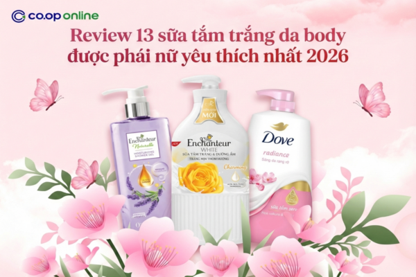 review sữa tắm trắng da body